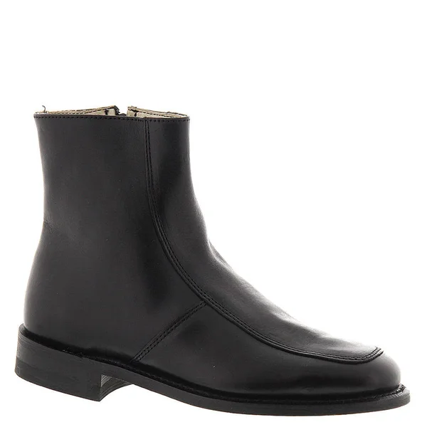 Executive Imperials Mens 000908 Leather Closed Toe Mid-Calf, Black, Size 8.0, Men's