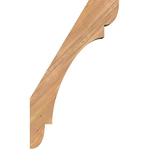 5 1/2x22W x 18x22D x 30x22H Olympic Smooth Brace - Western Red Cedar