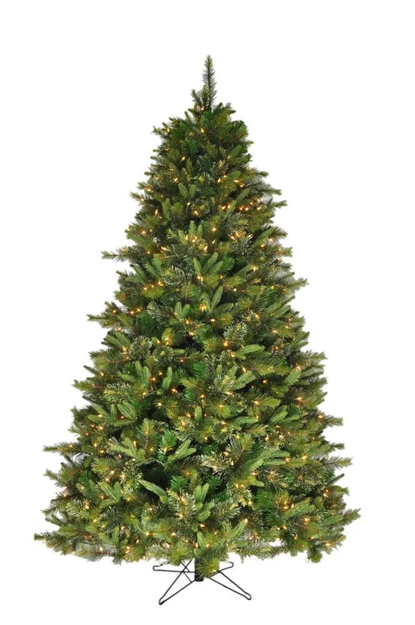Vickerman 3& x 29x22 Cashmere Pine Tree with 100 Warm White LED Lights