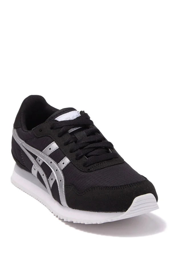 Asics Women's Tiger Runner Shoes, 10.5M, Black