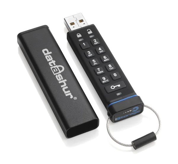 iStorage 8GB datAshur USB 2.0 Flash Drive