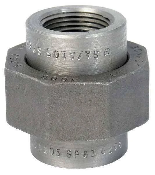 Anvil 0361530801 Threaded Union, 1-1/4In, forged Steel