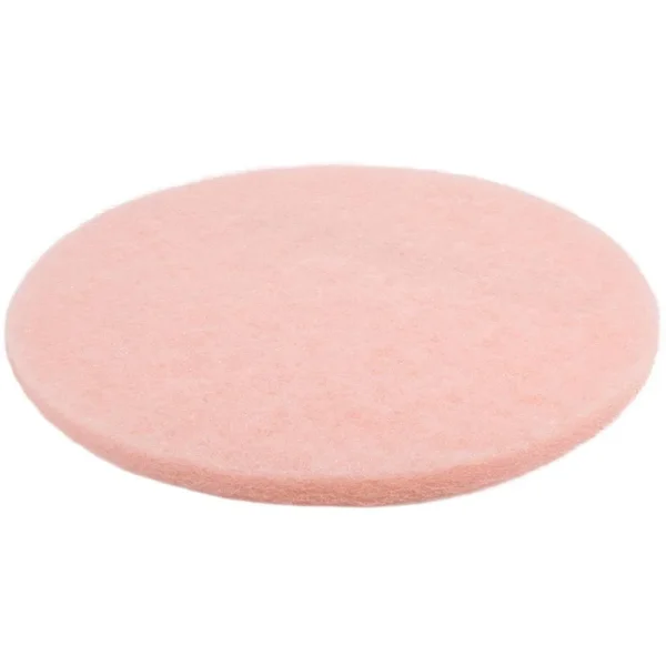 3M 3600 Eraser 27x22 Pink Burnishing Floor Pad - 5/Case