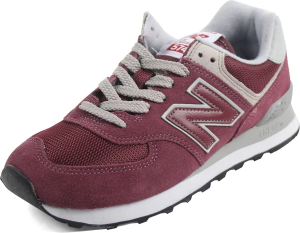 New Balance Women's 574 Core - Red/White (Size 5)