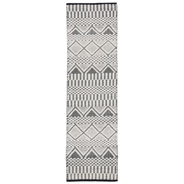 Safavieh Natura Rug Collection NAT853A - Ivory - Black - 9& x 12&