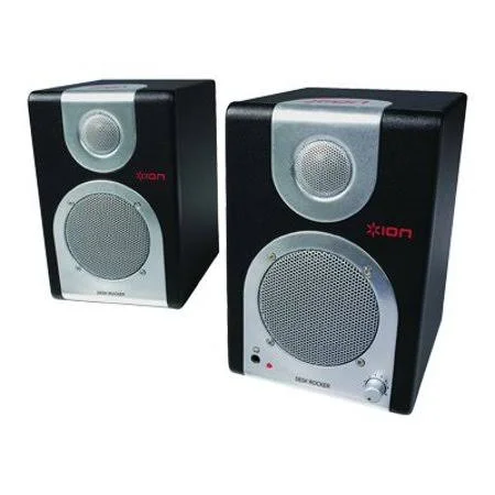 ION Audio DESK ROCKER - Speakers - for PC - USB - 20 Watt (total) - 2-way