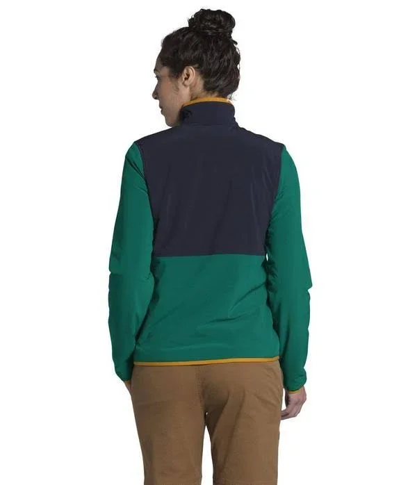 The North Face Women's Mountain Sweatshirt Pullover 3.0 - Medium - Aviator Navy - Evergreen