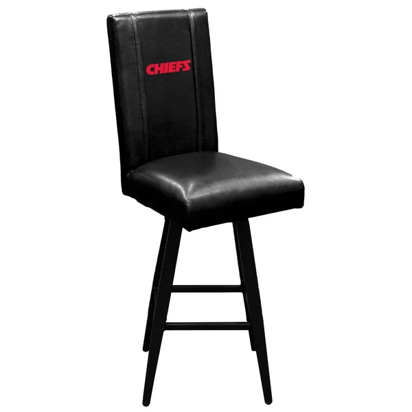 DreamSeat Kansas City Chiefs Team Logo Swivel Bar Stool 2000