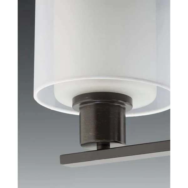 Progress Lighting P3694-09 Invite Semi Flush Mount Light - Brushed Nickel