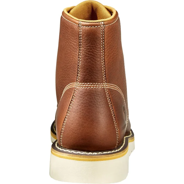 Carhartt Men's 6 inch Waterproof Wedge Steel Toe Work Boot - Tan, 9
