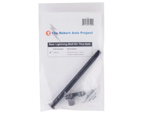 Robert Axle Project Lightning Thru-Axle Rear Rat 12x142 - Black