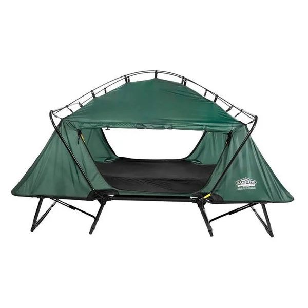 Kamp-Rite 2 Person Folding Off The Ground Camping Sleeping Bed Tent Cot (2 Pack)
