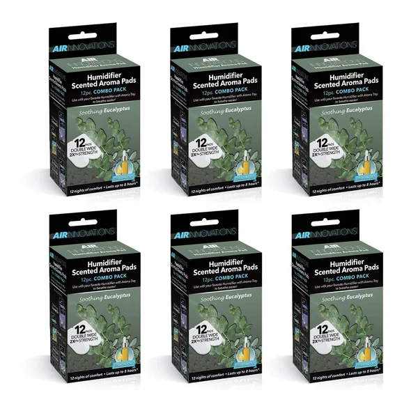 Air Innovations 72 Pack Essential Oil Humidifier Aromatherapy Refill, Eucalyptus at Spreetail (VMinnovations, VM Express)