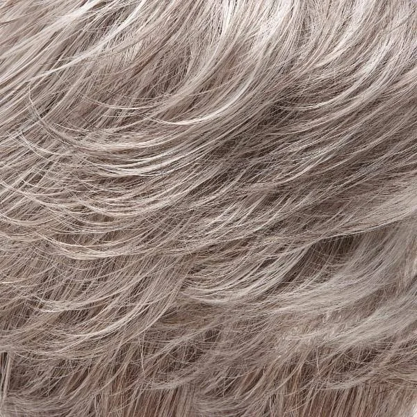 Jon Renau Wigs - Kendall Wig by Jon Renau, 30% Off Sale! 56F51, LT Grey w/ 20% Med Brown Front, Graduating to Grey w/ 30% Med