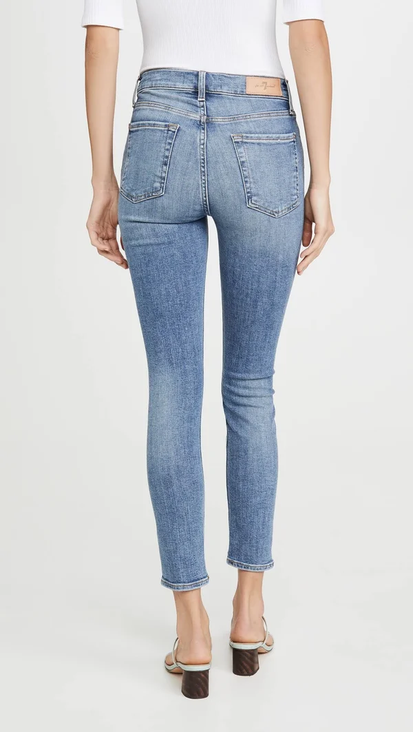 7 for All Mankind Ankle Skinny Jeans