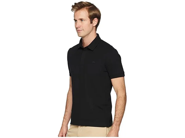 Lacoste Men's Regular Fit Stretch Cotton Paris Polo Shirt - Black