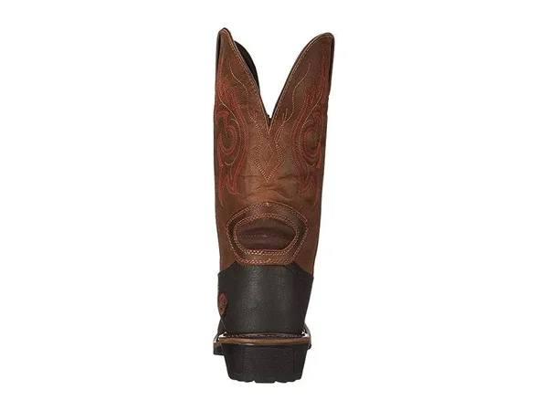 Justin Men's Rugged Utah Hybred Western Work Boots, Brown