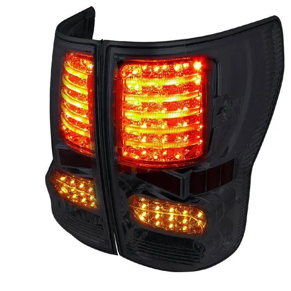 Toyota Tundra Spec-D Smoked Chrome LED Tail Lights