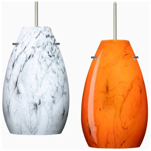 Besa Lighting 1JT-4126CE-SN Pera Mini Pendant Light, Satin Nickel