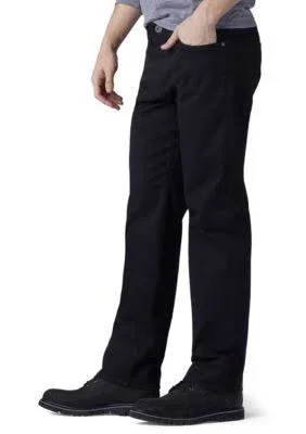 Lee Black Big & Tall Extreme Motion Relaxed Fit Jeans