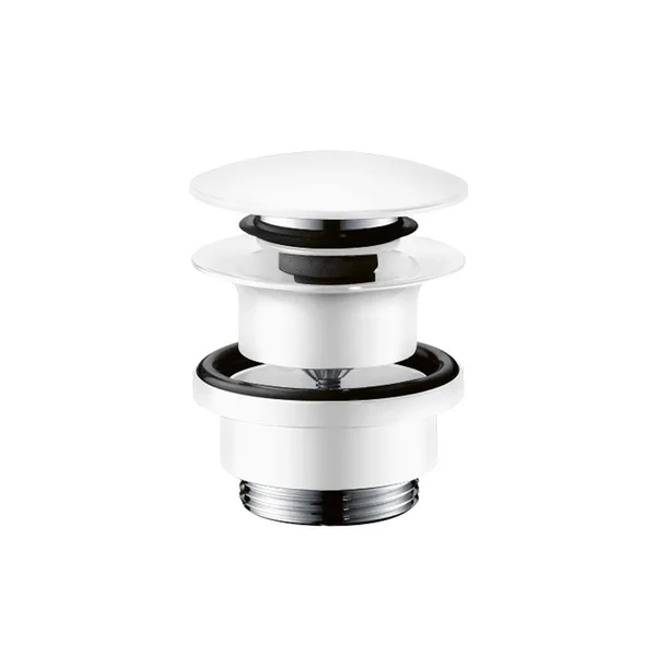 Hansgrohe 50100701 Pop-Up Bathroom Sink Drain Finish: Matte White