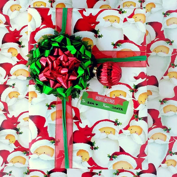 Bulk Ream Roll Christmas Gift Wrap Wrapping Paper - Santa