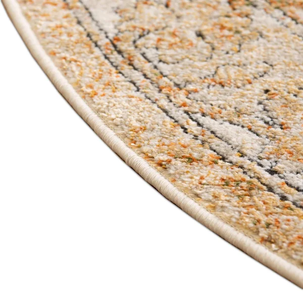 Isabella 5 ft Round Beige Area Rug