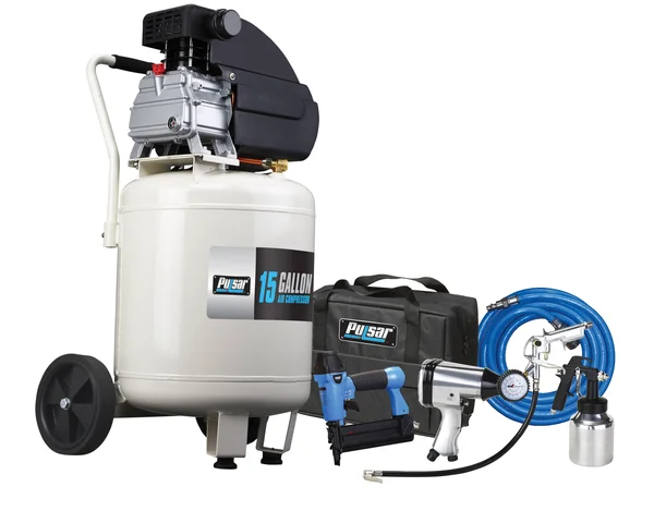 Pulsar PCE6150VK Air Compressor - 15 Gallon