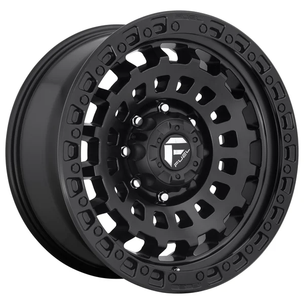 Fuel Zephyr D633 17x9 Matte Black 6x135 -12 Offset