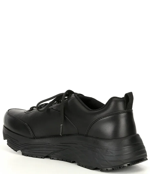 Skechers Men's Work Relaxed Fit Max Cushioning Elite SR Filchner, Black