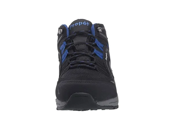 Prop閠 Women's Propet Peak Sneaker & Widths - Black/Royal Blue - 10.5M