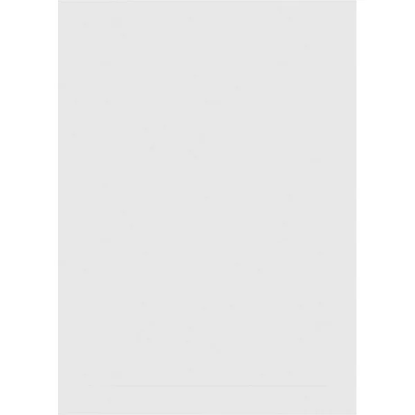 Ekena Millwork GVPVE16X2402SN 16x22W x 24x22H Vertical Surface Mount PVC Gable Vent: Non-Functional - w/ 2x22W x 1-1/2x22H Brickm