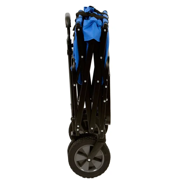 Mac Sports Folding Garden Utility Wagon with Table - Blue