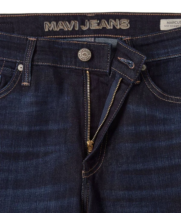 Mavi Men's Marcus Rinse Brushed Williamsburg Slim-Straight Leg Jeans - Brushed Williamsburg - Size 31x32