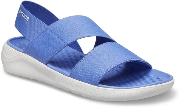 Crocs Women's LiteRide Stretch Sandal - Blue, W4