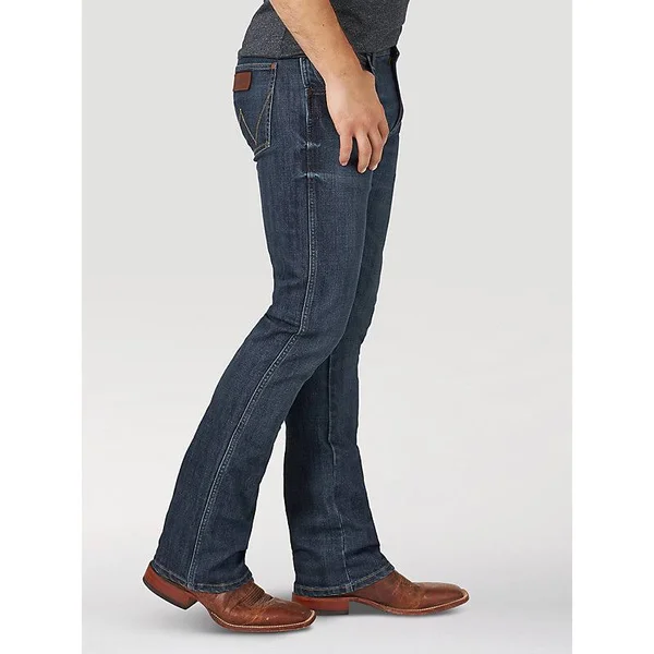 Wrangler Mens Retro Slim Fit Bootcut Jean Hobson Size 36/L30