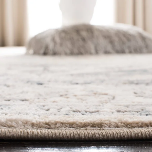 Safavieh Oregon Rug Collection ORE868A - Ivory - Blue - 4& x 6&