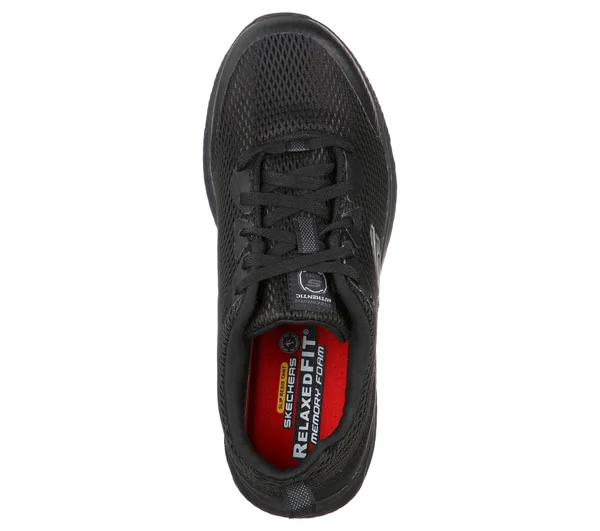 Skechers Men's Work Relaxed Fit Dyna-Air SR Work Shoe - Black