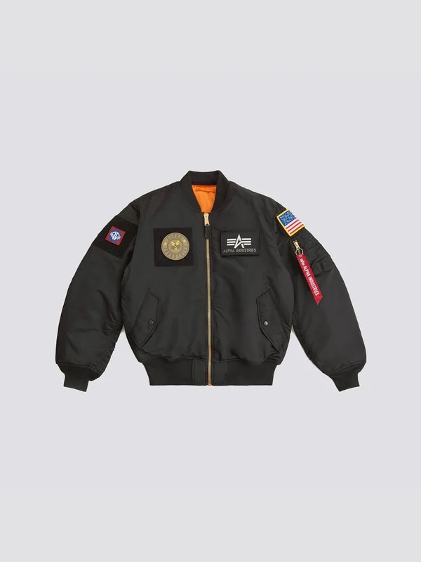 Alpha Industries - MA-1 Flex Bomber Jacket Black, 2XL