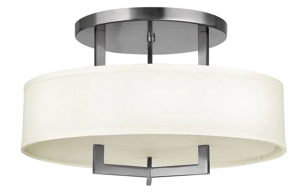 Hinkley 3201AN-LED - Hampton Semi-Flush Mount, Antique Nickel