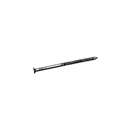 National Nail 0092222 Pro Fit Ring Shank Pole Barn Nails 5 inch 40D Heat Treated Hot Dipped Galvanized 50 Pounds