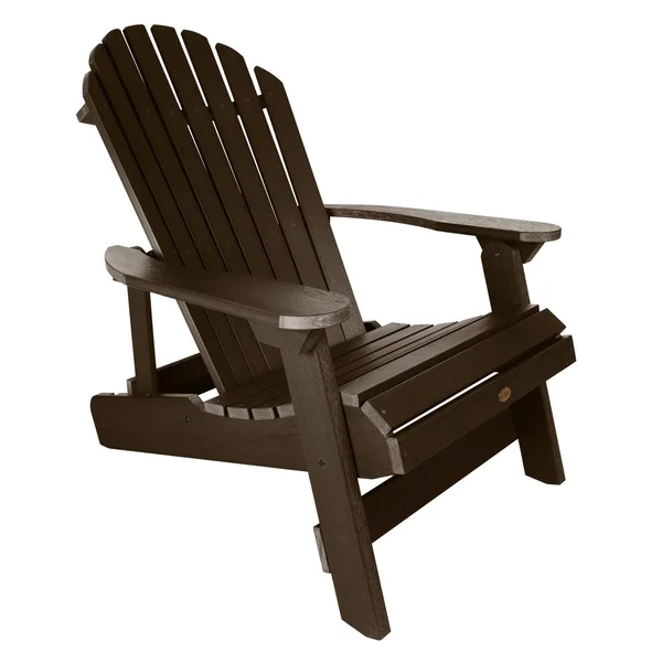 Mandalay Folding Recliner Chair with Folding Ottoman by Havenside Home - Coastal Teak
