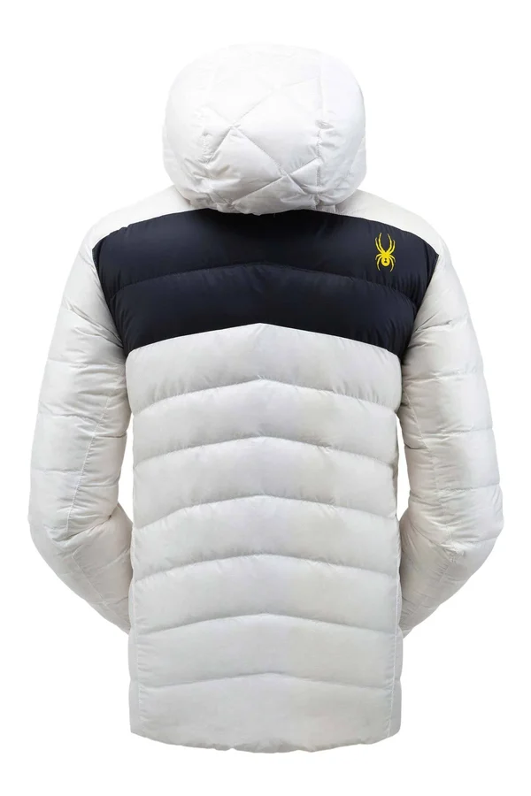 Spyder Men's Timeless Hoodie Down Jacket - Small - Old Glory
