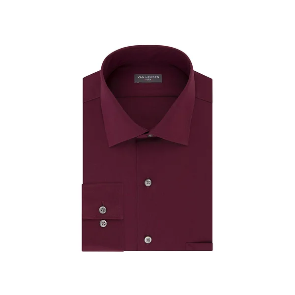 Van Heusen Mens Solid Flex Button-Down Shirt
