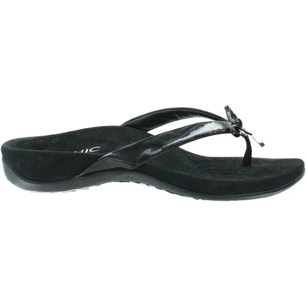 Vionic Women's Rest BELLAII Toepost Sandal Black 9M US