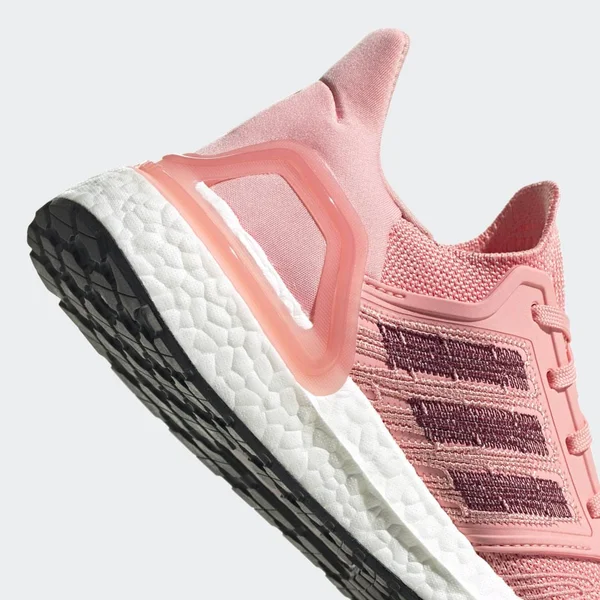 Adidas Ultraboost 20 Glory Pink/Maroon Women's Running Shoes - Size: 11