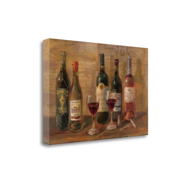 20x22 x 29x22 Wine Tasting by Danhui Nai Fine Art Giclee Print