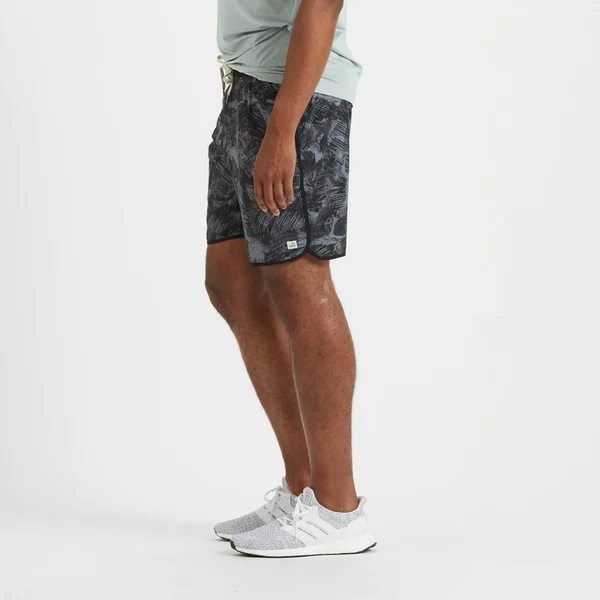 Vuori Men's Banks Short - Medium, Black Scribble