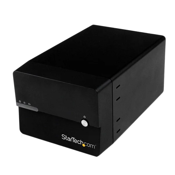 StarTech.com USB 3 eSATA Dual 3.5x22 SATA III HDD RAID Enclosure UASP Hard drive array - 2-bay