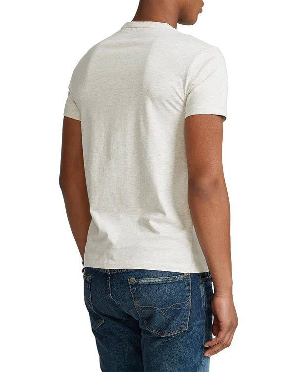 Polo Ralph Lauren Men's Classic-Fit Jersey Crewneck T-Shirt - American Heather
